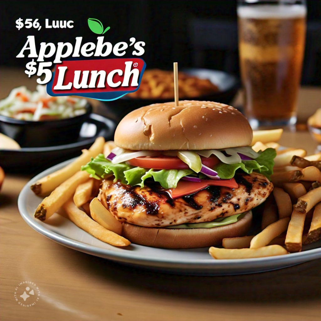 Applebees $5.99 Lunch Menu