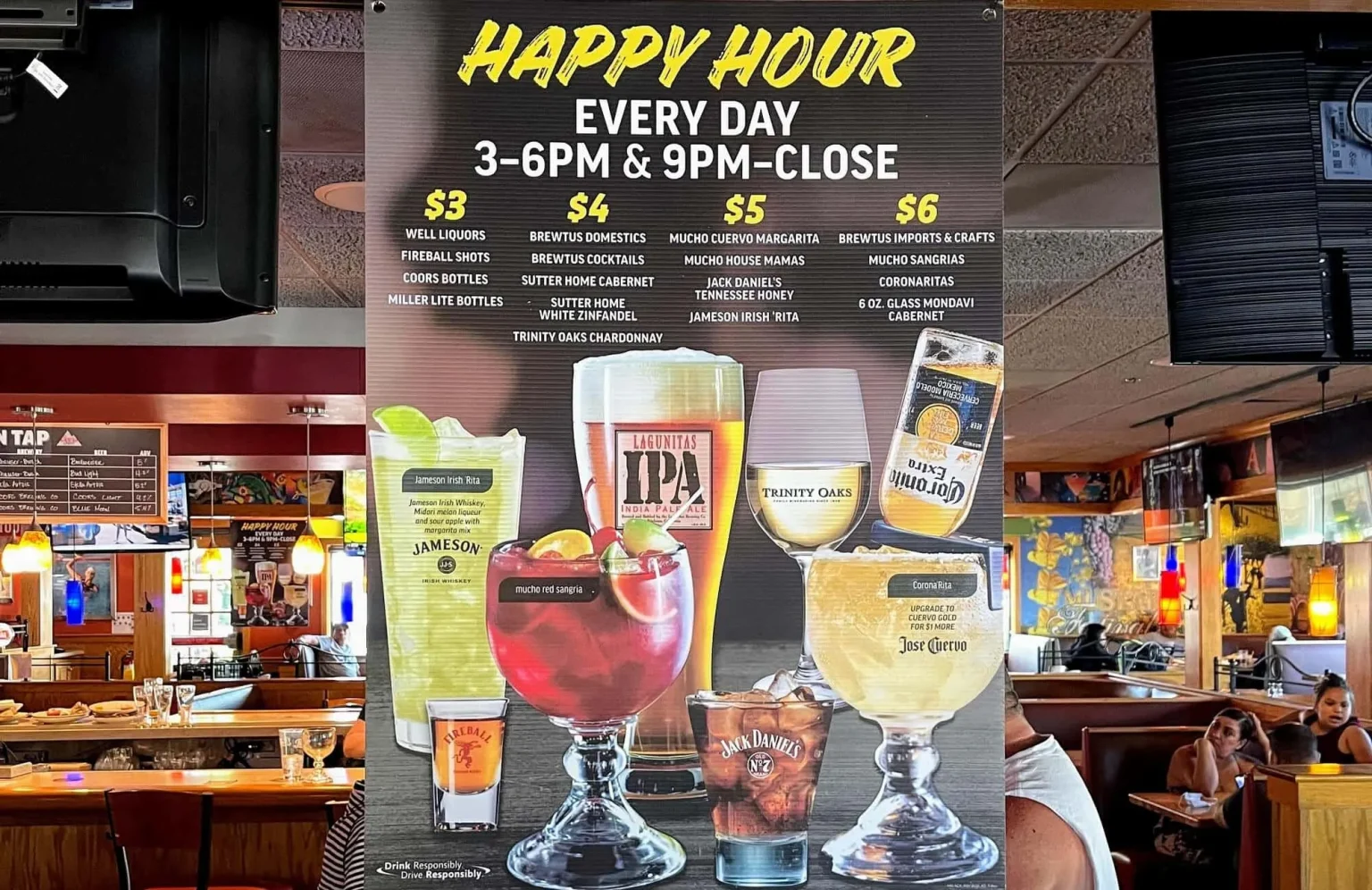 Applebees Happy Hour