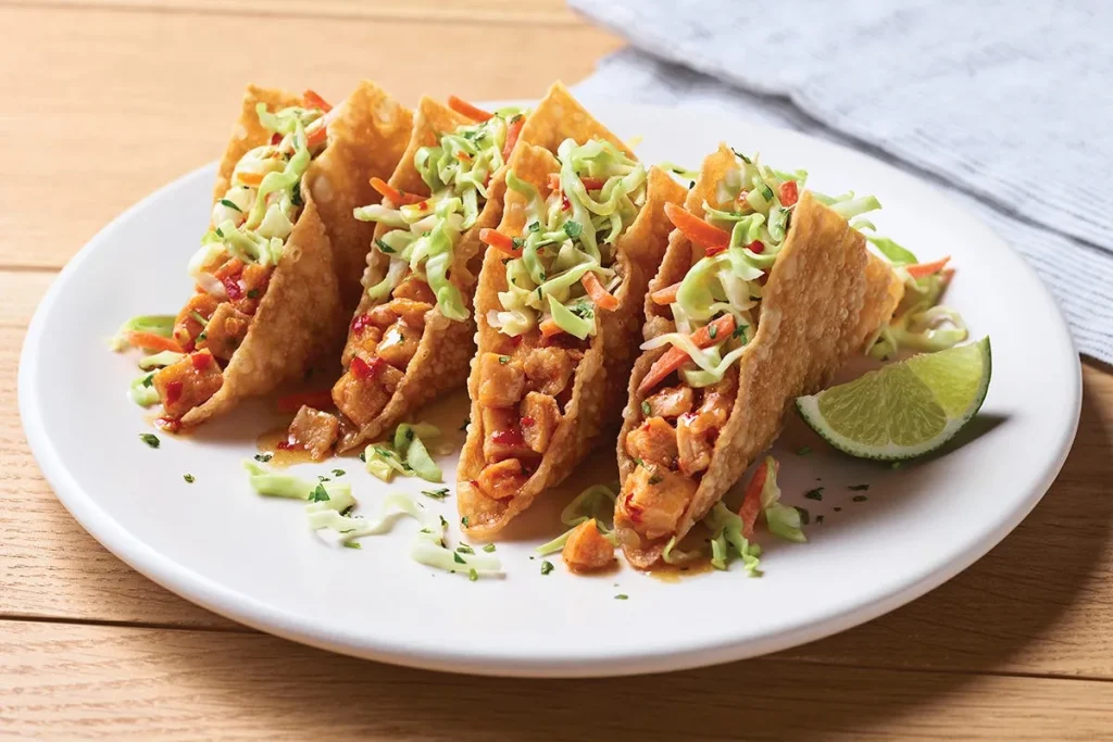 Applebees Wonton Tacos