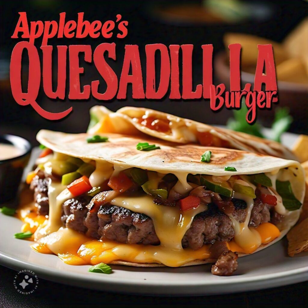 Applebees Quesadilla Burger